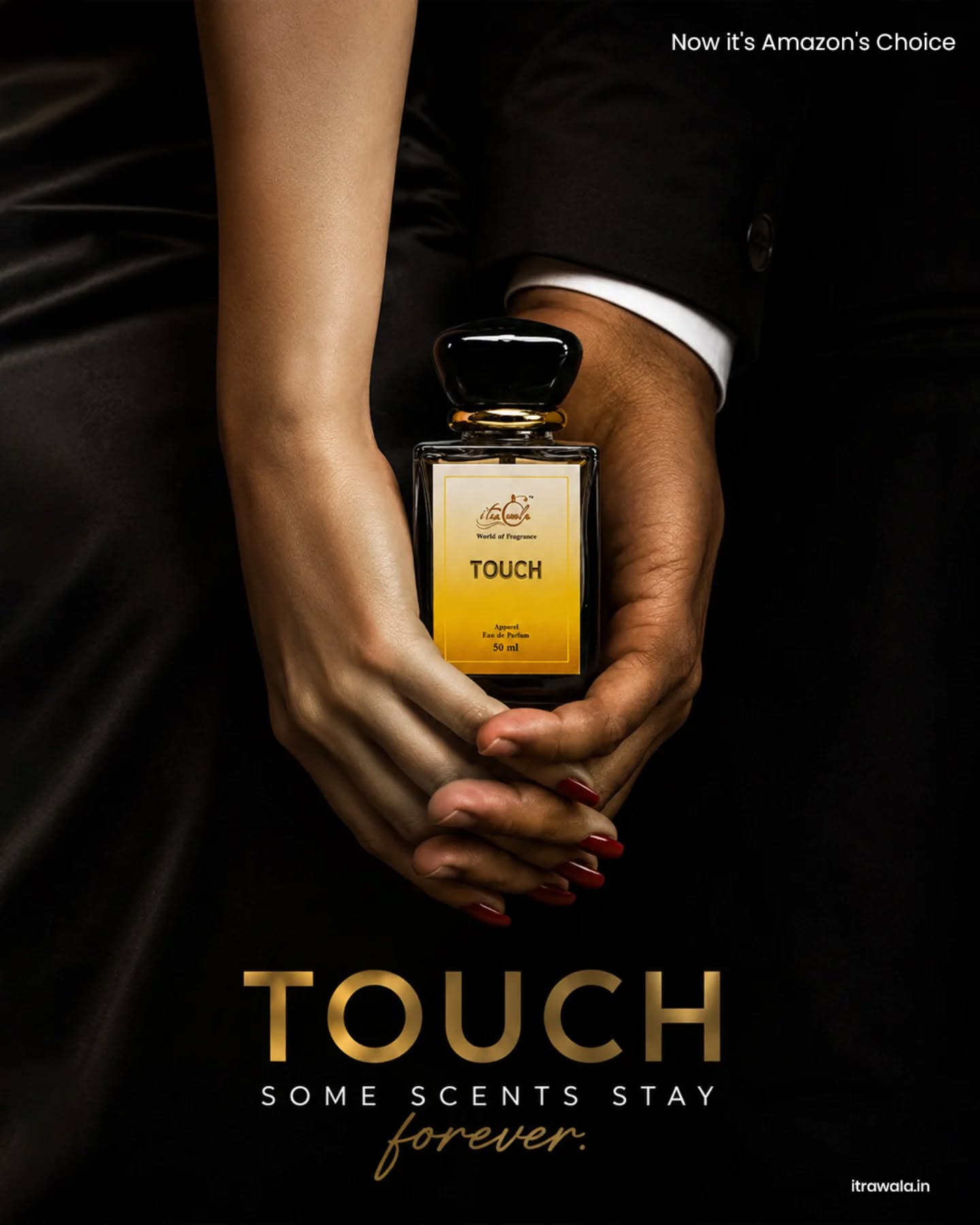 🏆 Not every perfume becomes Amazon’s Choice. Some earn it.

Thousands of perfumes compete for attention.
Only a few earn trust.

And now, **Touch by Itrawala** is proudly an **Amazon’s Choice Perfume**. 💛

But this isn't just about a badge.

It's about the moments a fragrance becomes part of.

A first date.
A wedding celebration.
A promotion.
A memory you never want to fade.

**Touch** is designed for those who want a long-lasting perfume that feels premium, smells unforgettable, and stays with them throughout the day.

Because the best fragrances don't just sit on your shelf.
They become part of your story.

✨ Amazon's Choice.
✨ Long-lasting fragrance.
✨ Premium quality.
✨ Loved by customers.

That's why Touch continues to leave an impression long after the moment is gone.

📌 Save this post if you're looking for a premium perfume that people actually remember.

👇 Tell us:
What's one fragrance memory you'll never forget?

🛒 Shop Touch by Itrawala now
🔗 Link in Bio

#perfumería #amazonchoice #perfumes #fragrances #longlastingperfume