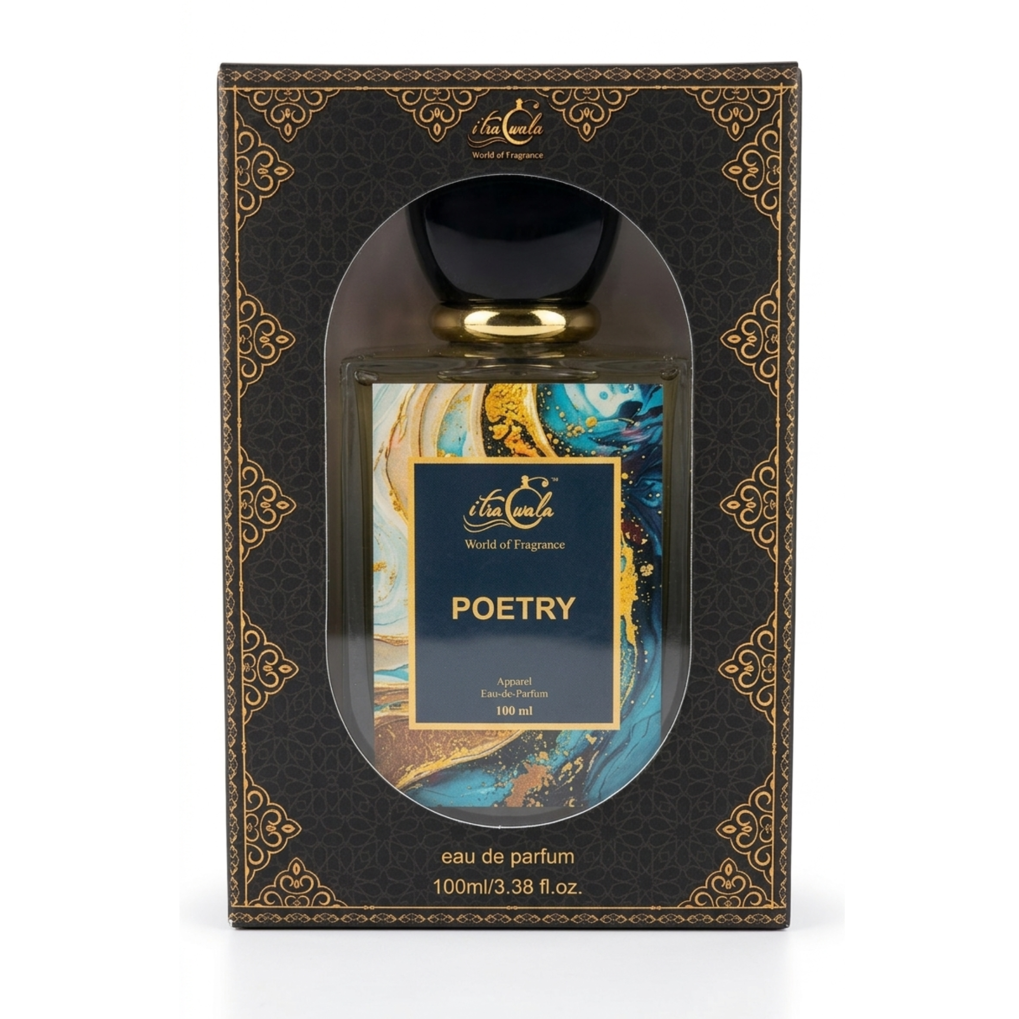 Poetry Perfume by Itrawala – Premium Long Lasting Fragrance with Citrus, Rose & Vanilla Notes | 100ML & 50ML